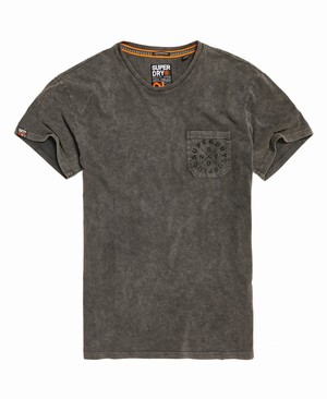 Superdry Surplus Goods Box Fit Férfi Pólók Fekete | ZEJNK1430